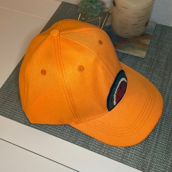 #46 🍉 Orange Watermelon Baseball Cap 🍉 - Picture 10 of 13